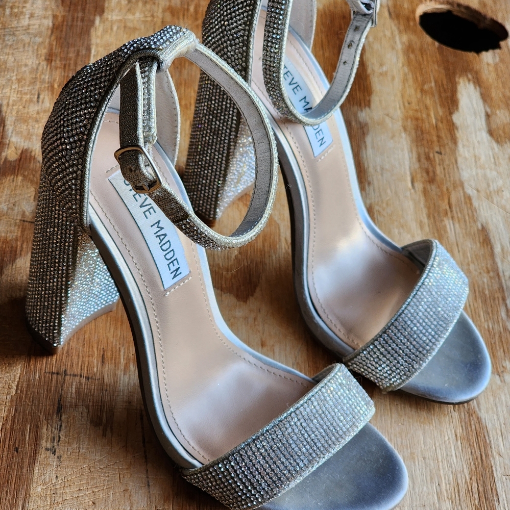 Steve Madden Carrson-R Crystal Women's Heels Shoe